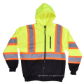 High Visibility Pullover Sweatshirt Hoodie Safety Jacket